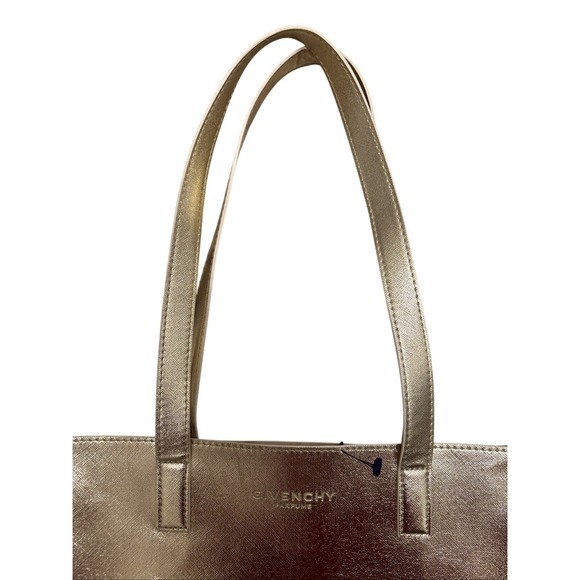 GIVENCHY  Tote Bag Gold Big Glam bold Glitter Metallic Purse Baddy‎ Classy - Picture 4 of 11